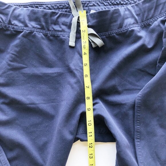 FIGS Livingston Navy Blue Straight Leg Classic Scrub Pants Womens Large Tall - Picture 8 of 9